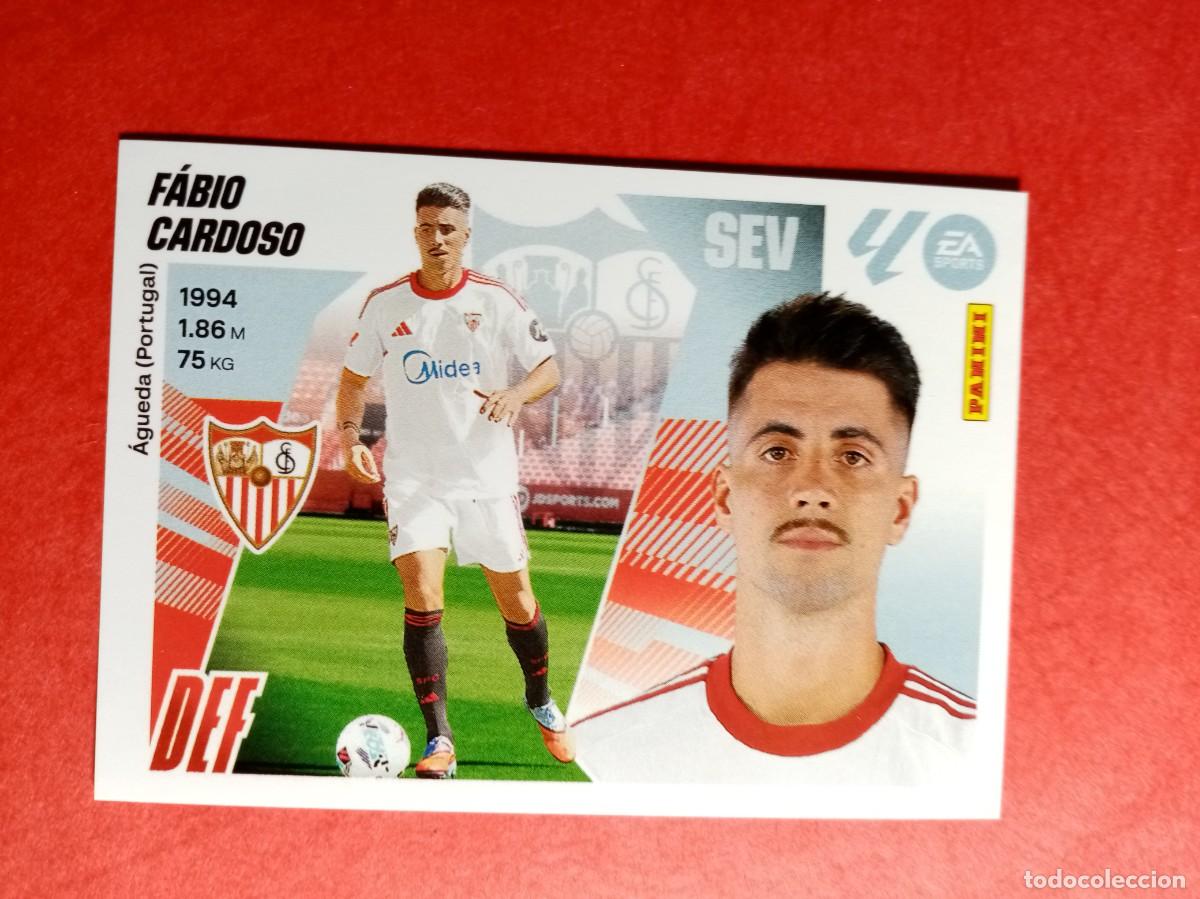Figurine di Calcio: N&ordm; 60 FABIO CARDOSO, ULTIMOS FICHAJES, SEVILLA FC, LIGA ESTE 2025 2026 25 26 PANINI