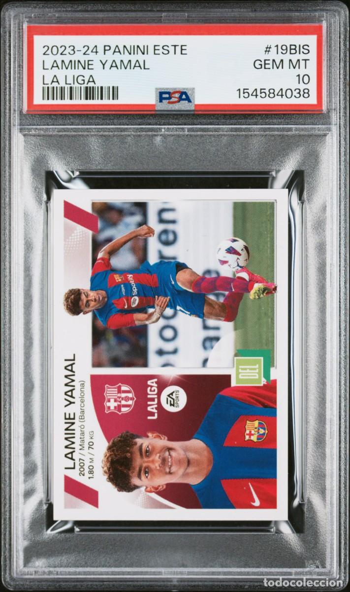 Rookie Lamine Yamal #19BIS Panini Este La Liga 2023 2024 PSA 10