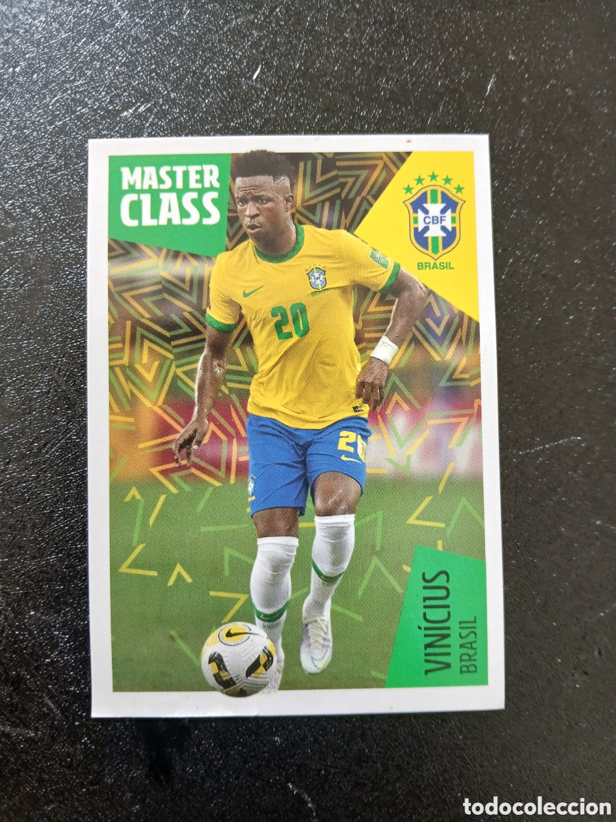 Football Stickers: CROMO CARTA MUNDIAL QATAR 2022 22 CARREFOUR BRASIL VINICIUS MASTER CLASS 71 EN BUEN ESTADO