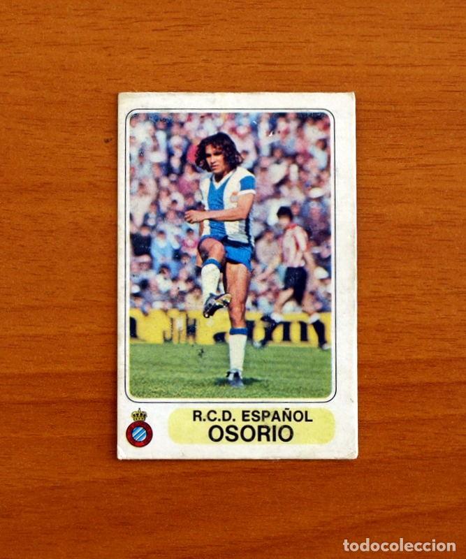 Football Stickers: R.C.D. Espa&ntilde;ol - Osorio - Editorial Pacosa 2 - 1977-1978, 77-78 - F&uacute;tbol en acci&oacute;n