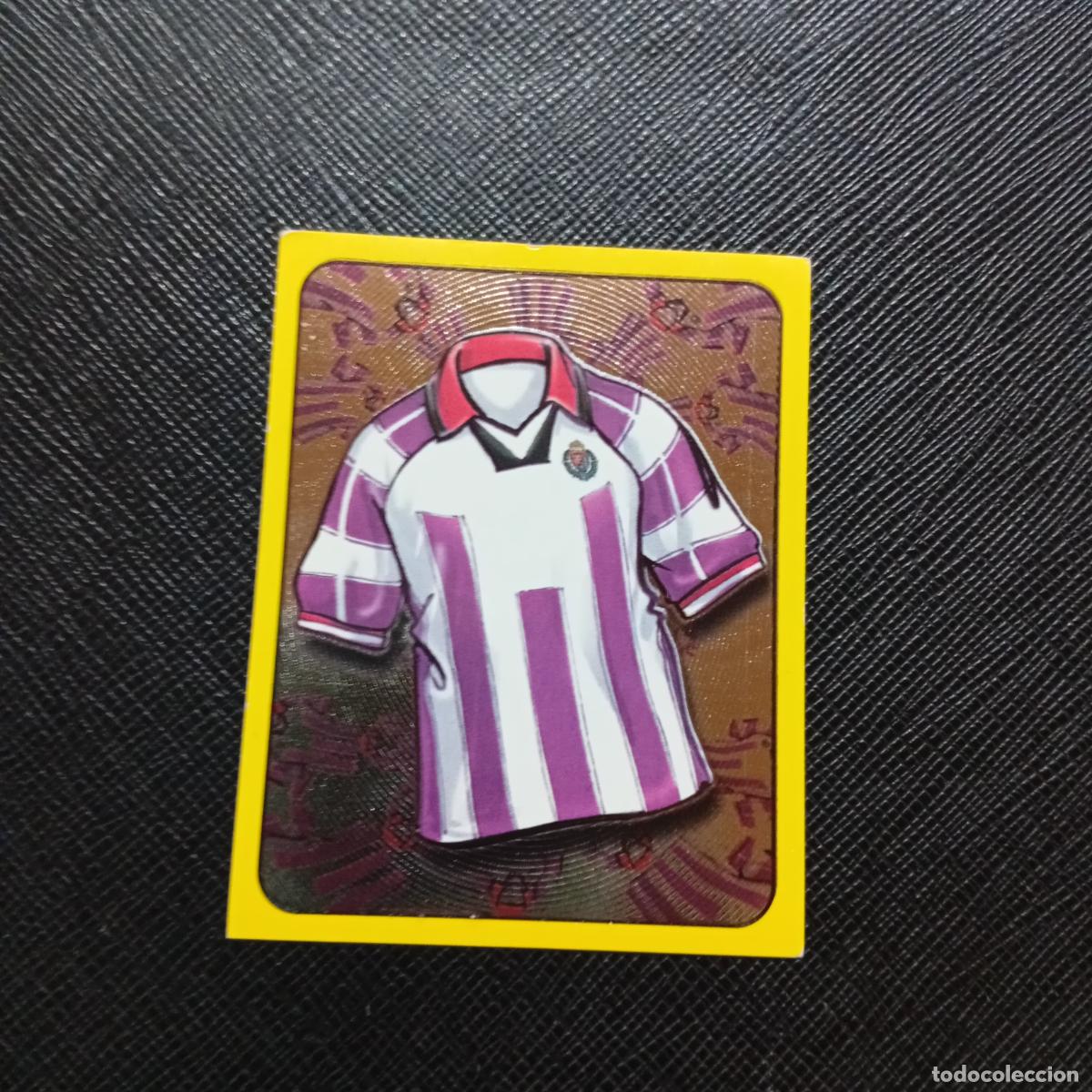 Football Stickers: 428 CAMISETA VALLADOLID PANINI SUPER CAMPEONATO 1998 1999 FUTBOL 98 99 - SIN PEGAR - A216 PG208