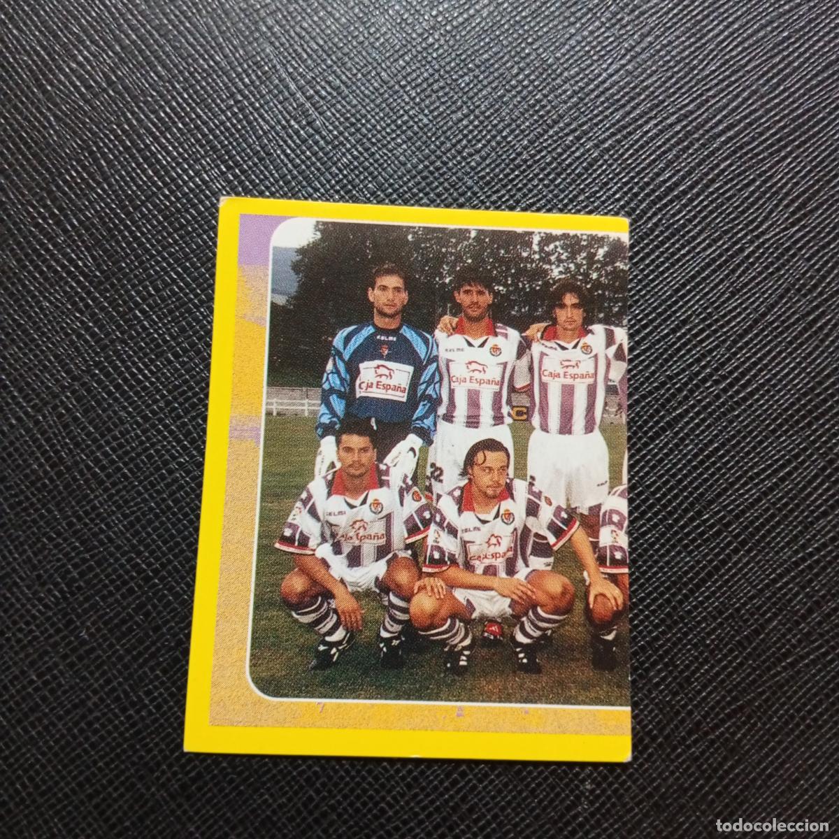 Figurine di Calcio: 429 ALINEACION VALLADOLID PANINI SUPER CAMPEONATO 1998 1999 FUTBOL 98 99 - SIN PEGAR - A216 PG208