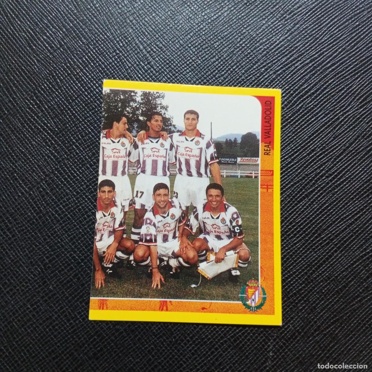 Figurine di Calcio: 430 ALINEACION VALLADOLID PANINI SUPER CAMPEONATO 1998 1999 FUTBOL 98 99 - SIN PEGAR - A216 PG208