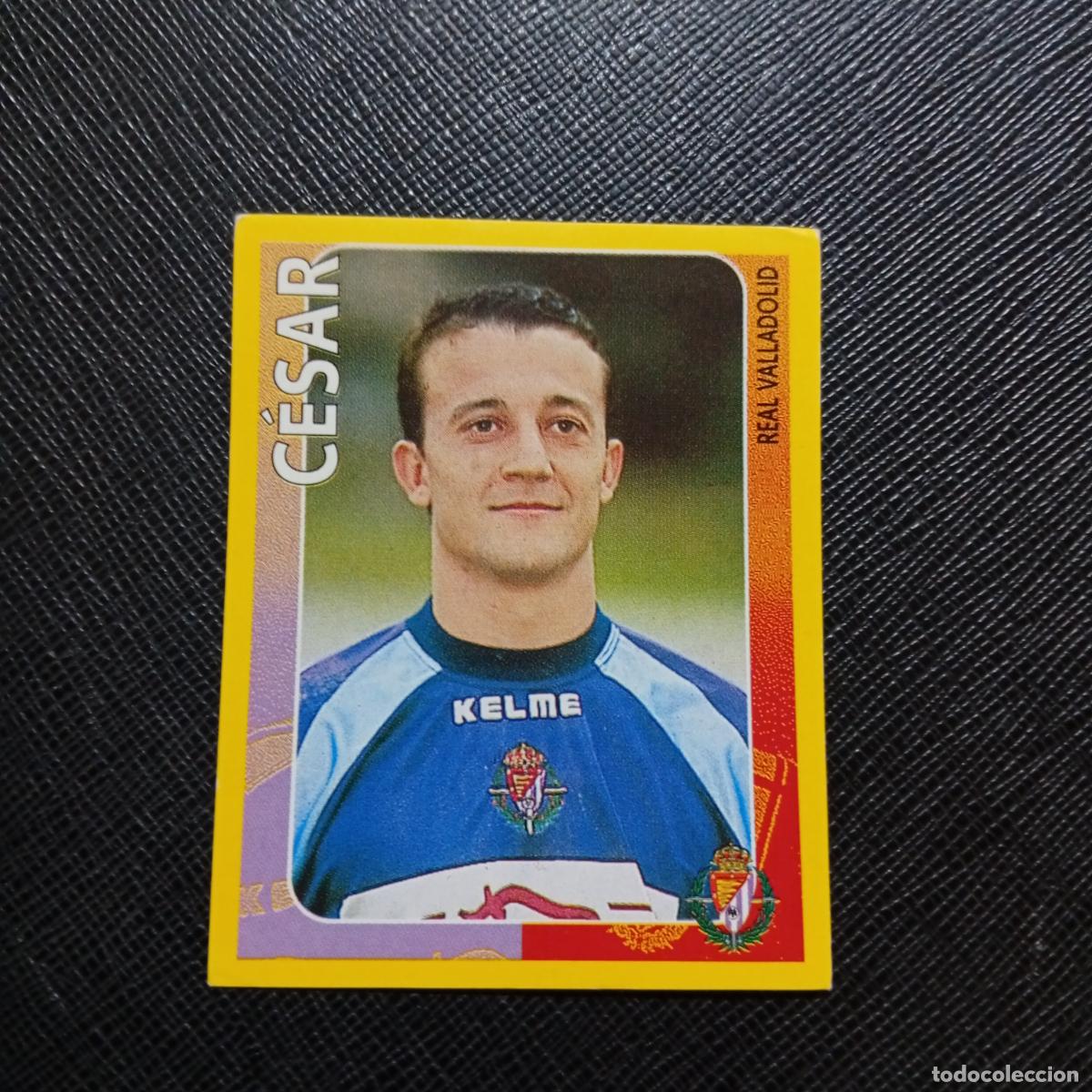 Football Stickers: 434 CESAR VALLADOLID PANINI SUPER CAMPEONATO 1998 1999 FUTBOL 98 99 - SIN PEGAR - A216 PG208