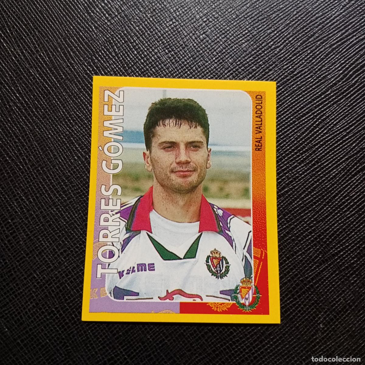 Football Stickers: 435 TORRES GOMEZ VALLADOLID PANINI SUPER CAMPEONATO 1998 1999 FUTBOL 98 99 - SIN PEGAR - A216 PG208
