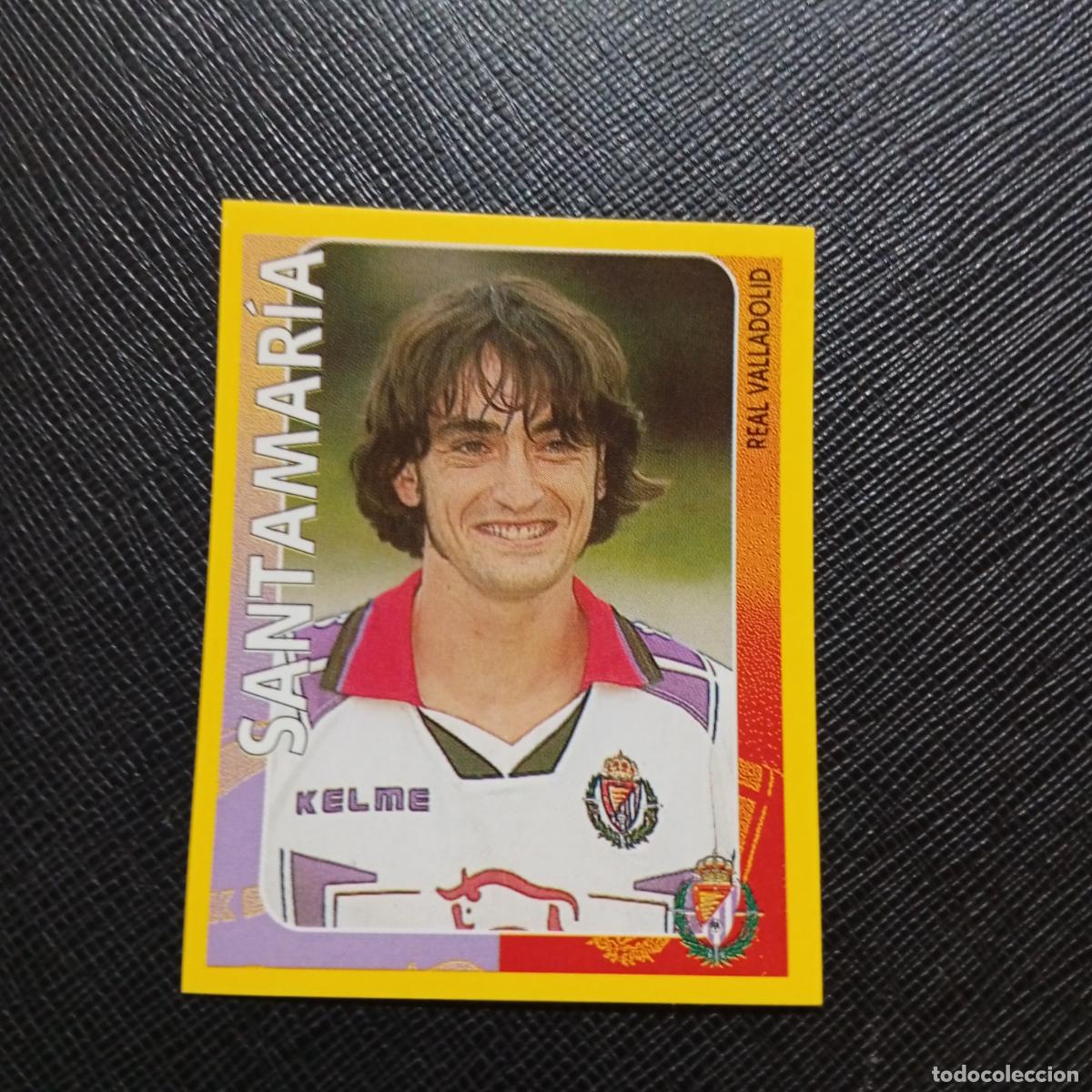 Football Stickers: 436 SANTAMARIA VALLADOLID PANINI SUPER CAMPEONATO 1998 1999 FUTBOL 98 99 - SIN PEGAR - A216 PG208