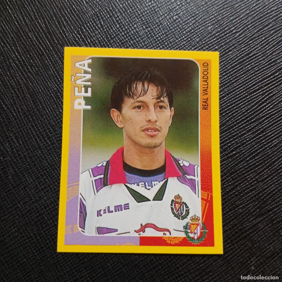 Football Stickers: 437 PE&Ntilde;A VALLADOLID PANINI SUPER CAMPEONATO 1998 1999 FUTBOL 98 99 - SIN PEGAR - A216 PG208