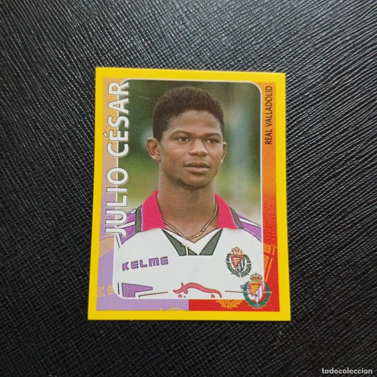 Football Stickers: 438 JULIO CESAR VALLADOLID PANINI SUPER CAMPEONATO 1998 1999 FUTBOL 98 99 - SIN PEGAR - A216 PG208
