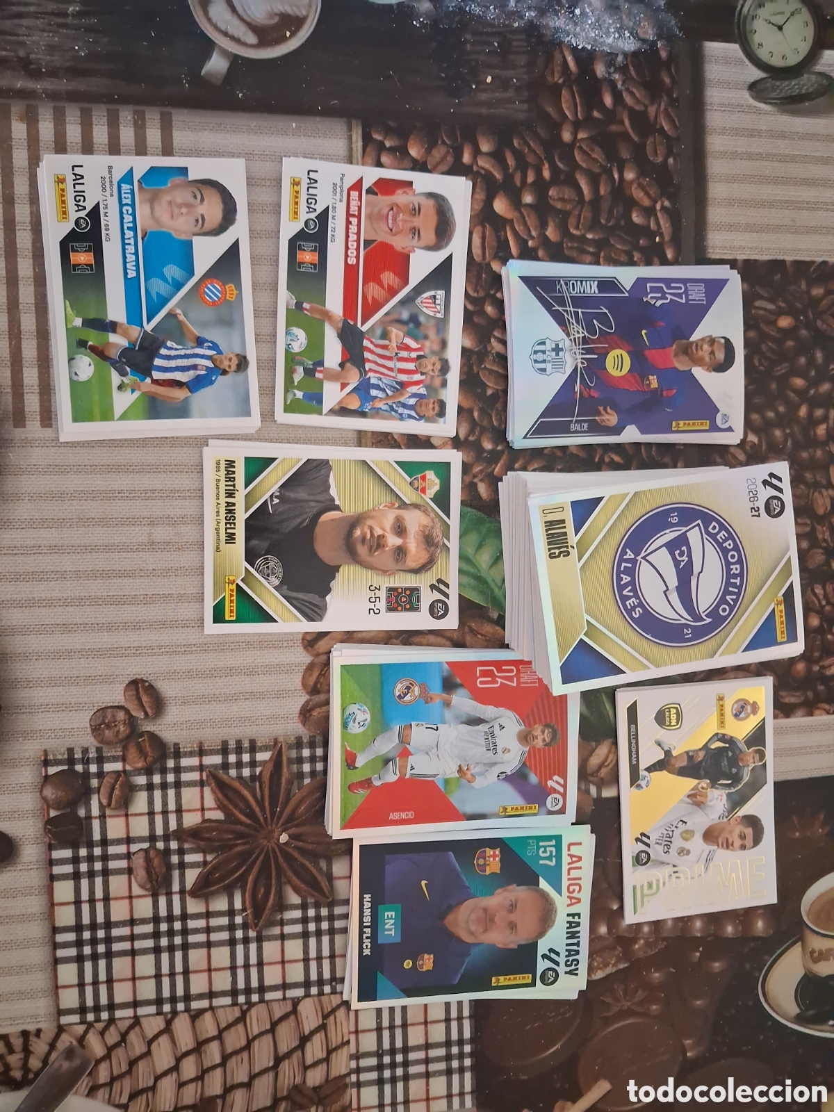 Cartes &agrave; collectionner de Football: Liga este 26 27 lote de 241 cromos diferentes ver fotos y leer descripci&oacute;n