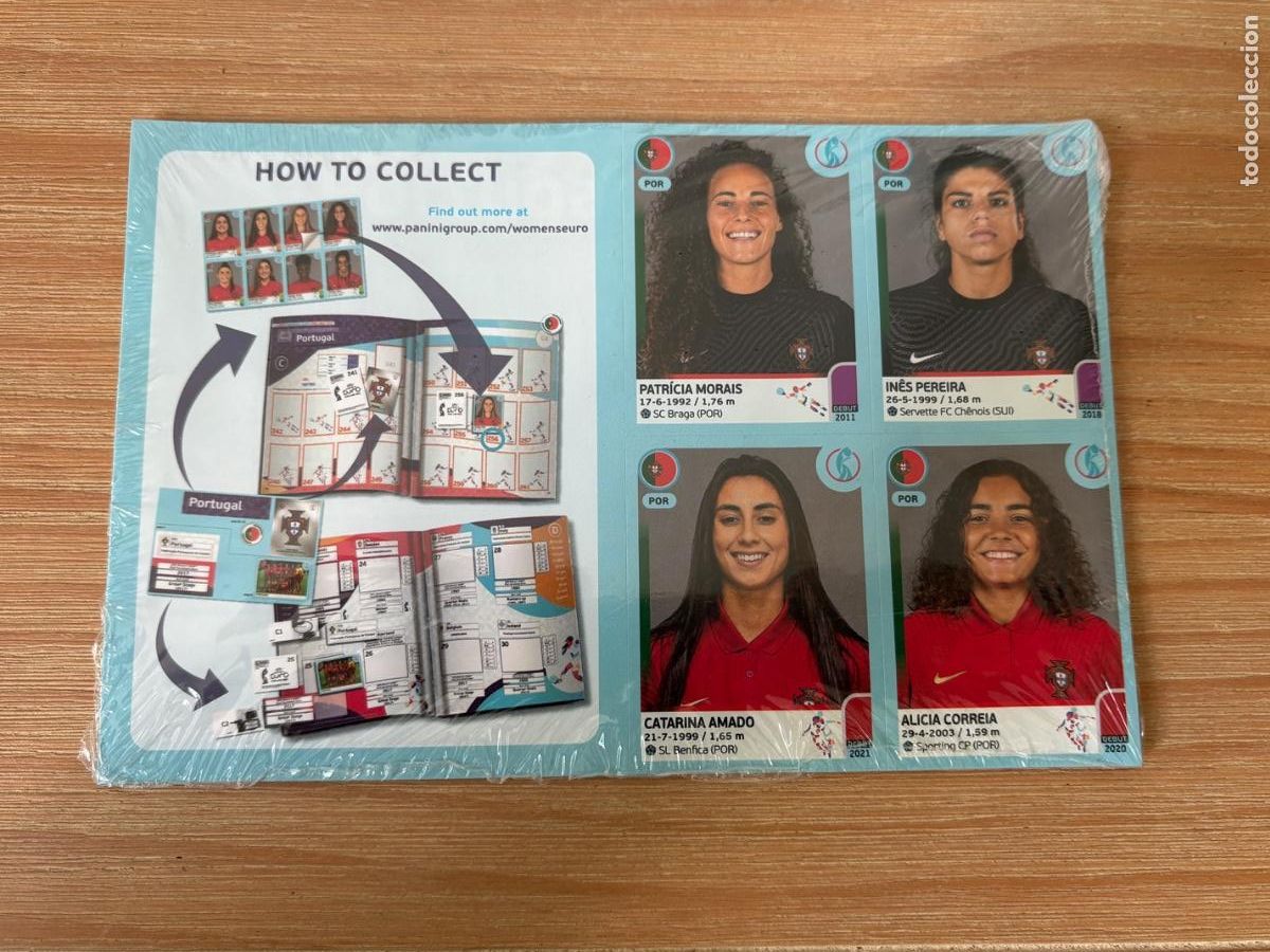 Cartes &agrave; collectionner de Football: Cv3. ACTUALIZACI&Oacute;N PORTUGAL EURO FEMENINO ENGLAND 2022