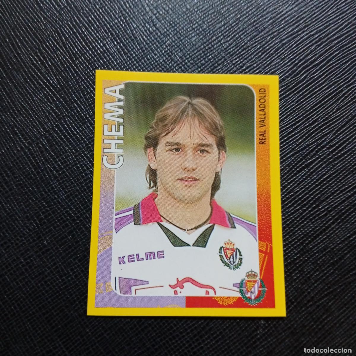 Fu&szlig;ball-Sticker: 445 CHEMA VALLADOLID PANINI SUPER CAMPEONATO 1998 1999 FUTBOL 98 99 - SIN PEGAR - A216 PG217
