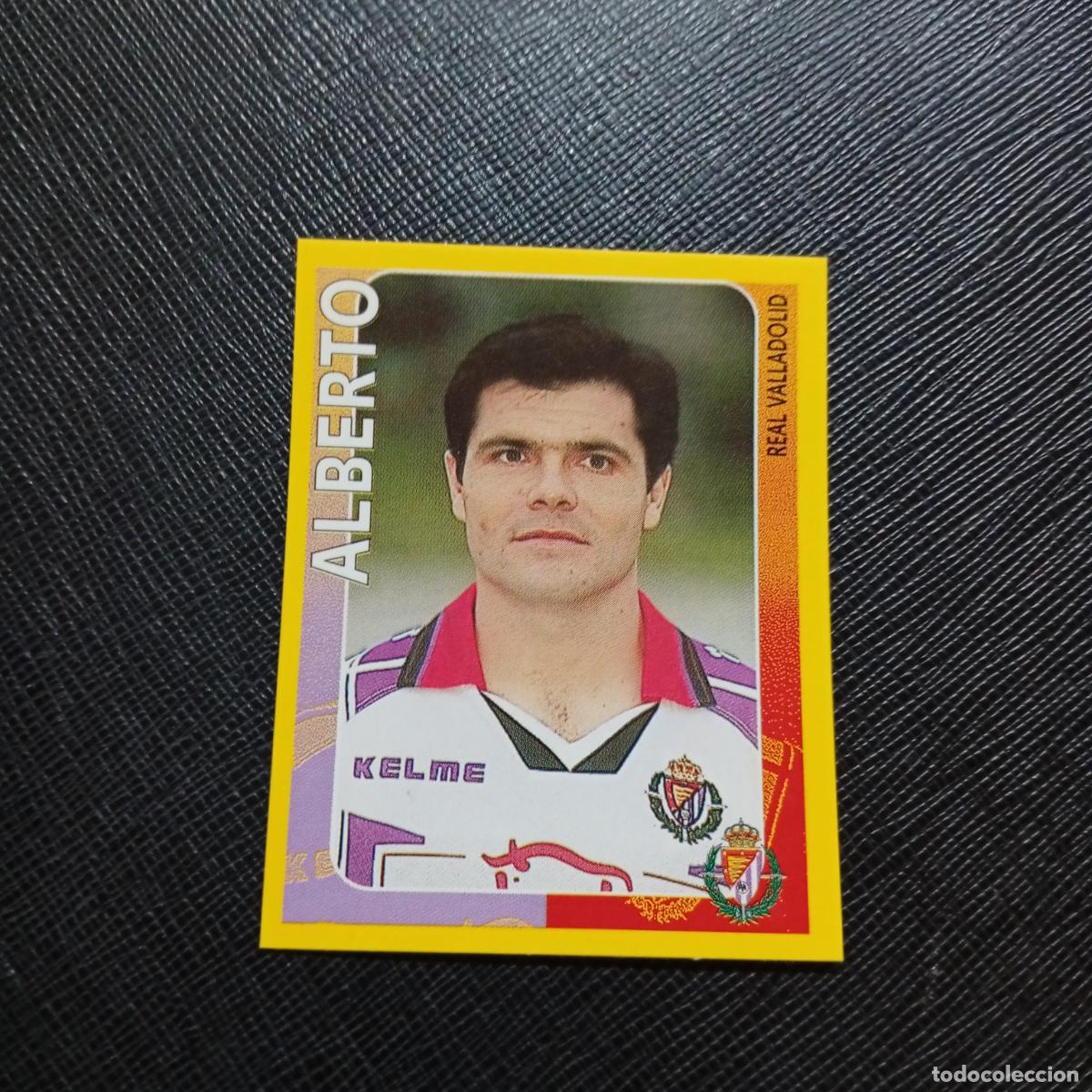 Figurine di Calcio: 449 ALBERTO VALLADOLID PANINI SUPER CAMPEONATO 1998 1999 FUTBOL 98 99 - SIN PEGAR - A216 PG217