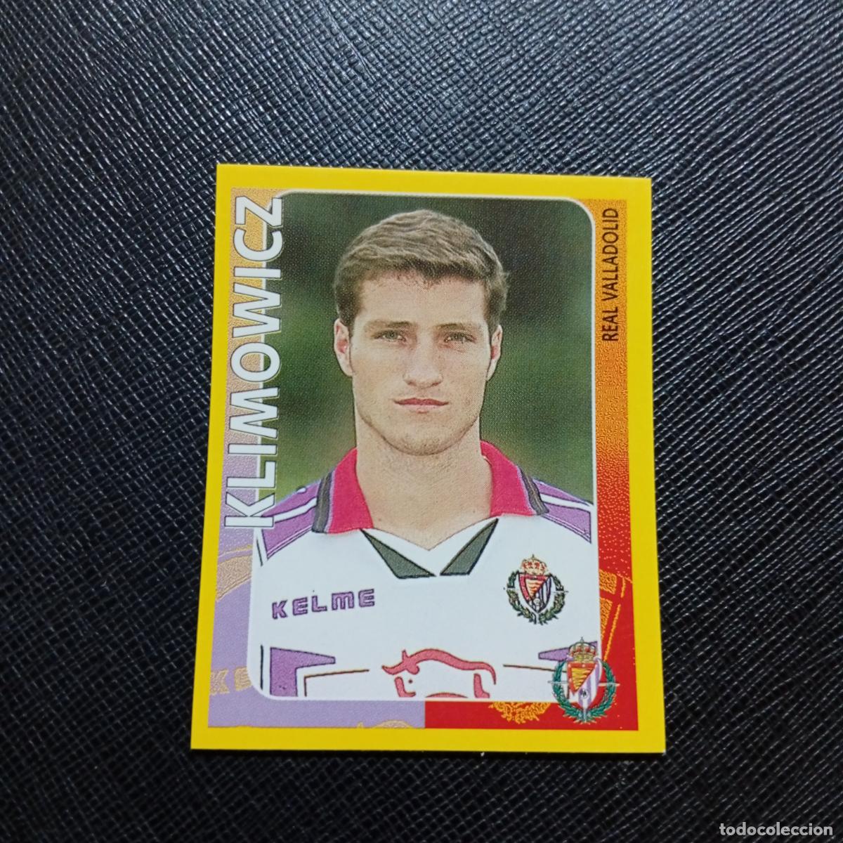 Figurine di Calcio: 450 KLIMOWICZ VALLADOLID PANINI SUPER CAMPEONATO 1998 1999 FUTBOL 98 99 - SIN PEGAR - A216 PG217