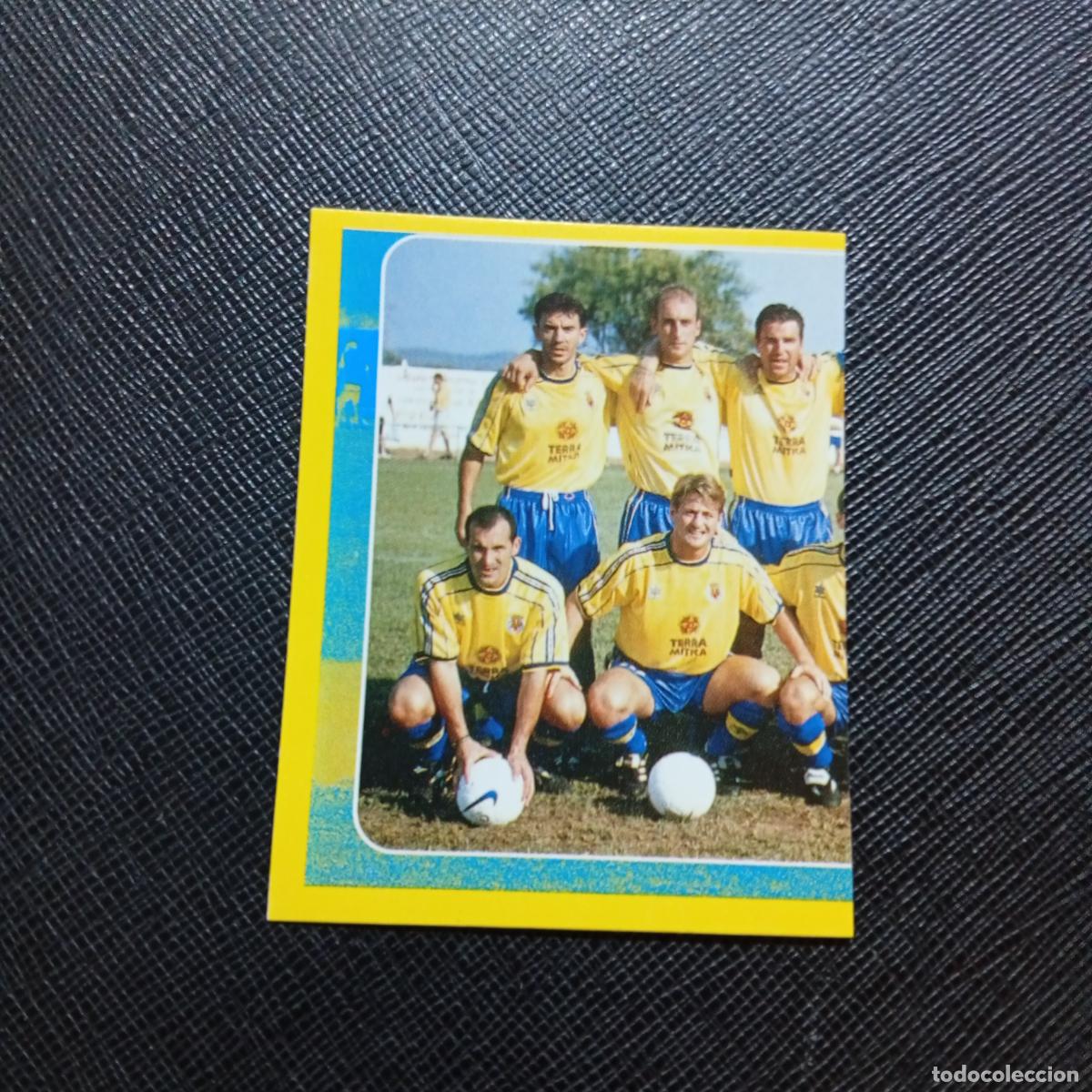 Cromos de f&uacute;tbol: 454 ALINEACION VILLARREAL PANINI SUPER CAMPEONATO 1998 1999 FUTBOL 98 99 - SIN PEGAR - A216 PG217