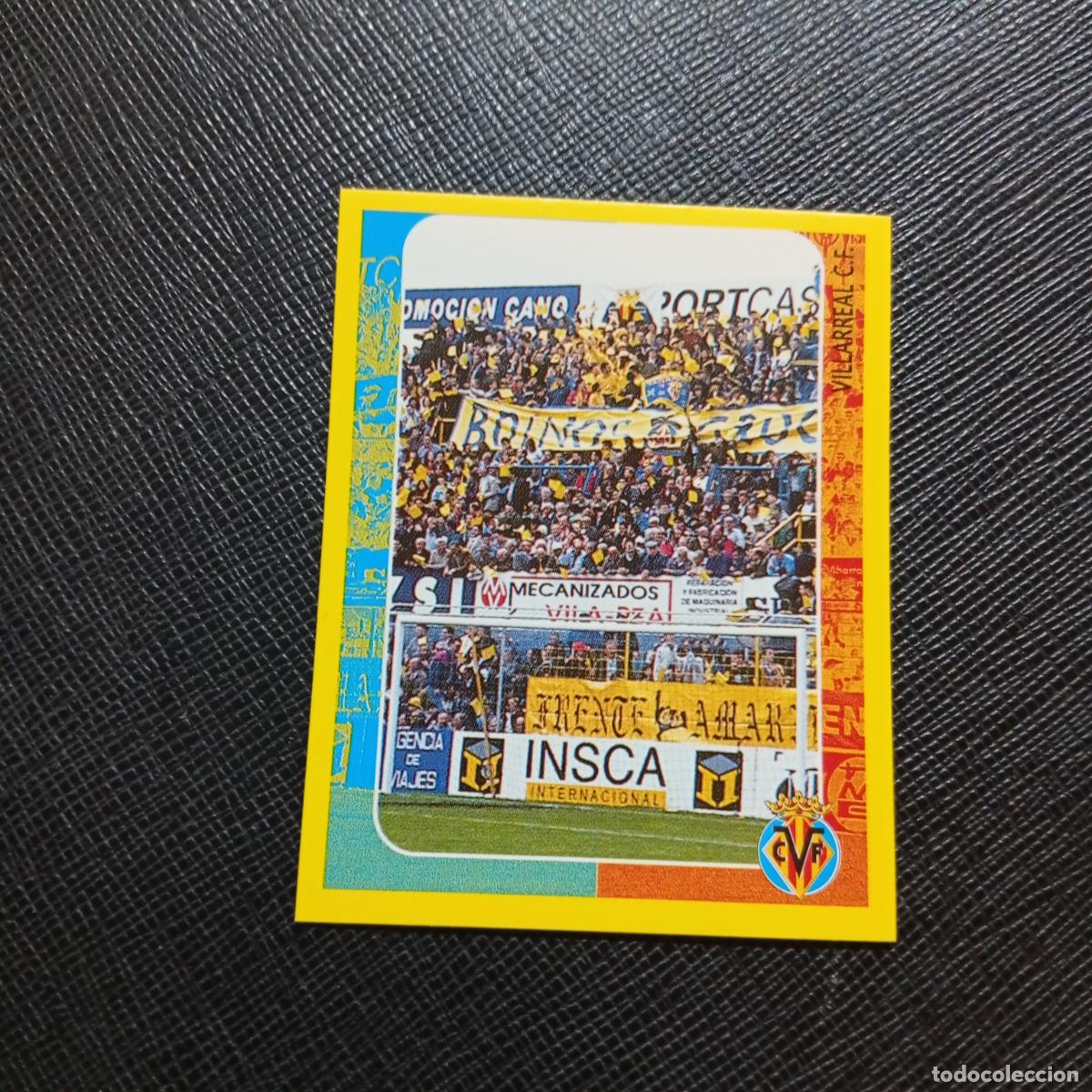 Cromos de f&uacute;tbol: 456 AFICION VILLARREAL PANINI SUPER CAMPEONATO 1998 1999 FUTBOL 98 99 - SIN PEGAR - A216 PG217