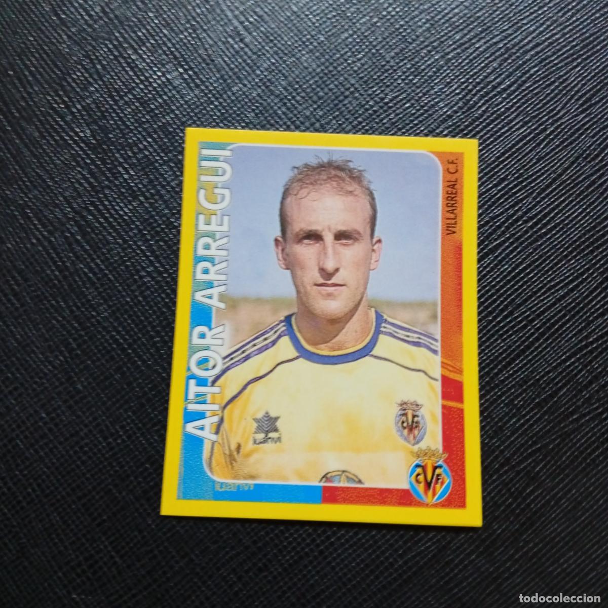 Cromos de f&uacute;tbol: 465 AITO ARREGUI VILLARREAL PANINI SUPER CAMPEONATO 1998 1999 FUTBOL 98 99 - SIN PEGAR - A216 PG226
