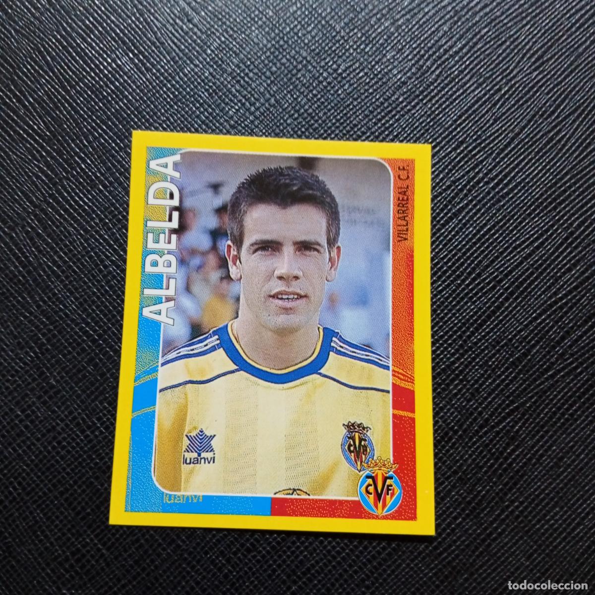 Cromos de f&uacute;tbol: 466 ALBELDA VILLARREAL PANINI SUPER CAMPEONATO 1998 1999 FUTBOL 98 99 - SIN PEGAR - A216 PG226