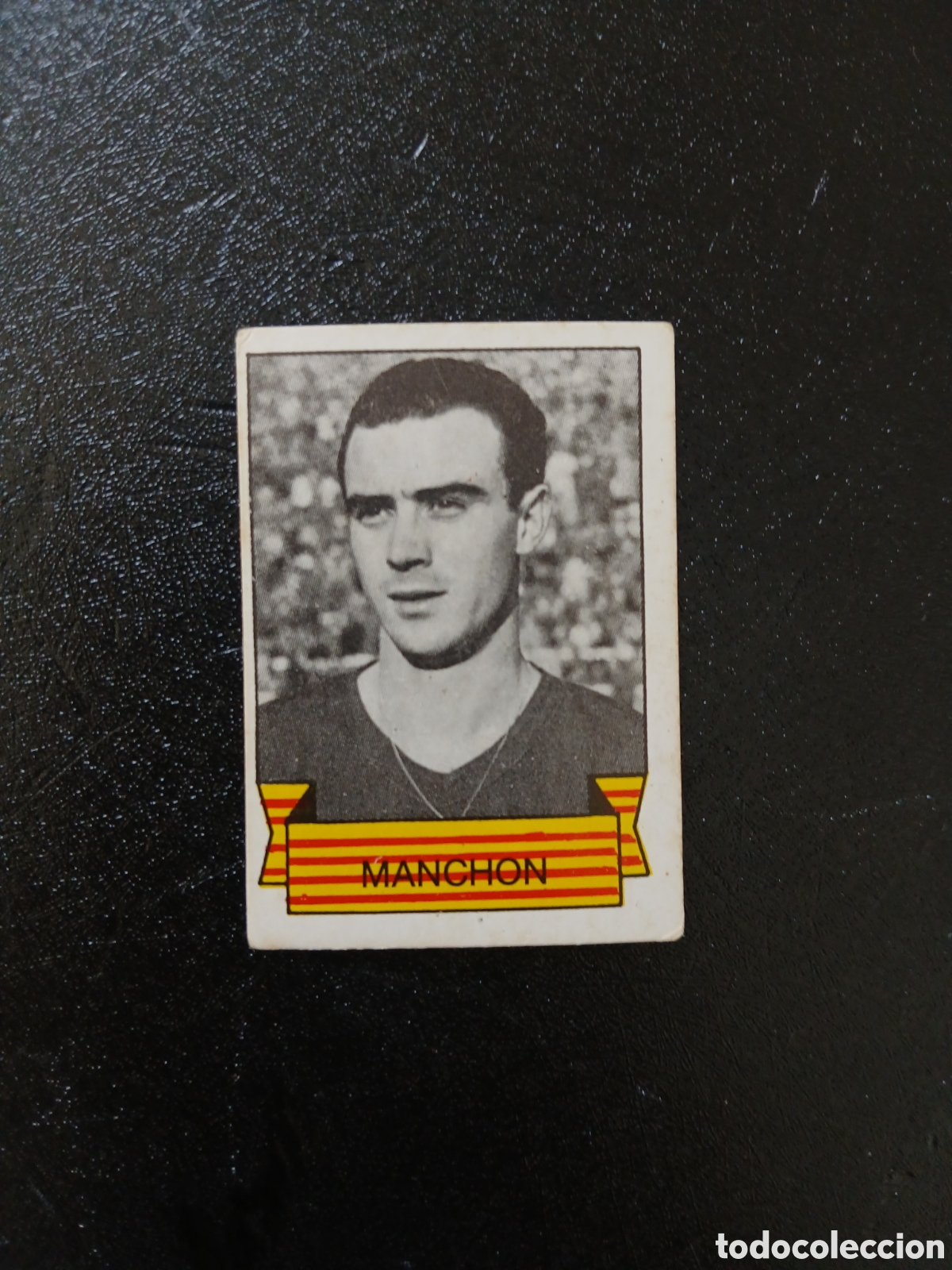 Fu&szlig;ball-Sticker: MANCHON BARCA BARCELONA CAMPEON 84 85 CROMO FUTBOL 1984 1985 - SIN PEGAR- A156 PG82
