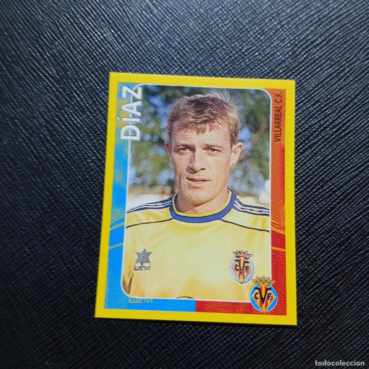 Cromos de f&uacute;tbol: 469 DIAZ VILLARREAL PANINI SUPER CAMPEONATO 1998 1999 FUTBOL 98 99 - SIN PEGAR - A216 PG226
