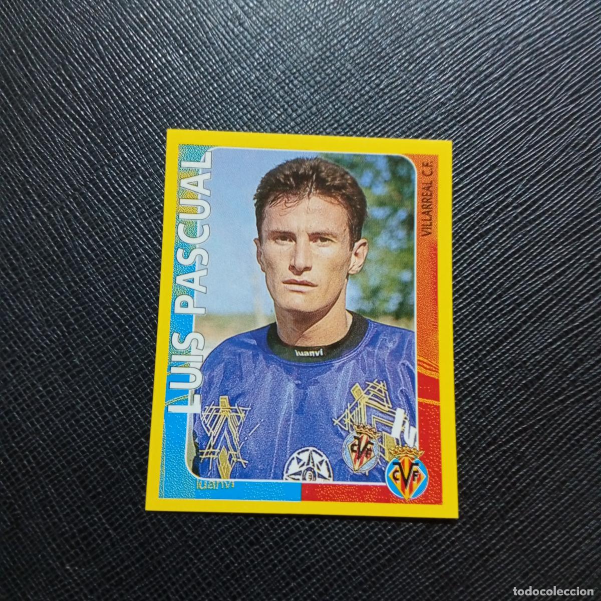 Cromos de f&uacute;tbol: 476 LUIS PASCUAL VILLARREAL PANINI SUPER CAMPEONATO 1998 1999 FUTBOL 98 99 - SIN PEGAR - A216 PG226