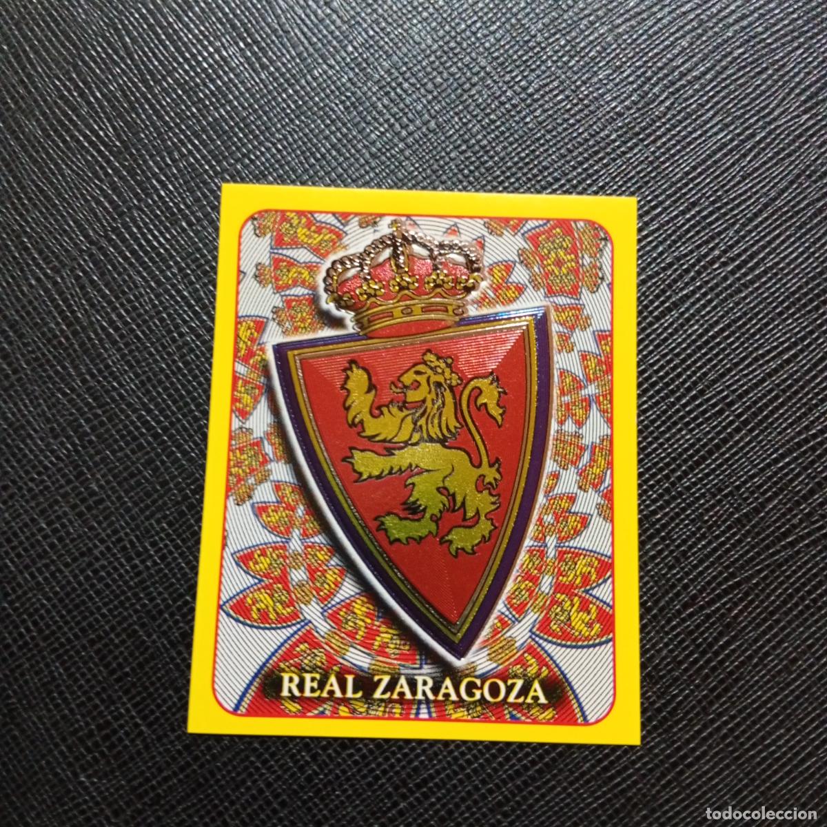 Cromos de f&uacute;tbol: 477 ESCUDO ZARAGOZA PANINI SUPER CAMPEONATO 1998 1999 FUTBOL 98 99 - SIN PEGAR - A216 PG226