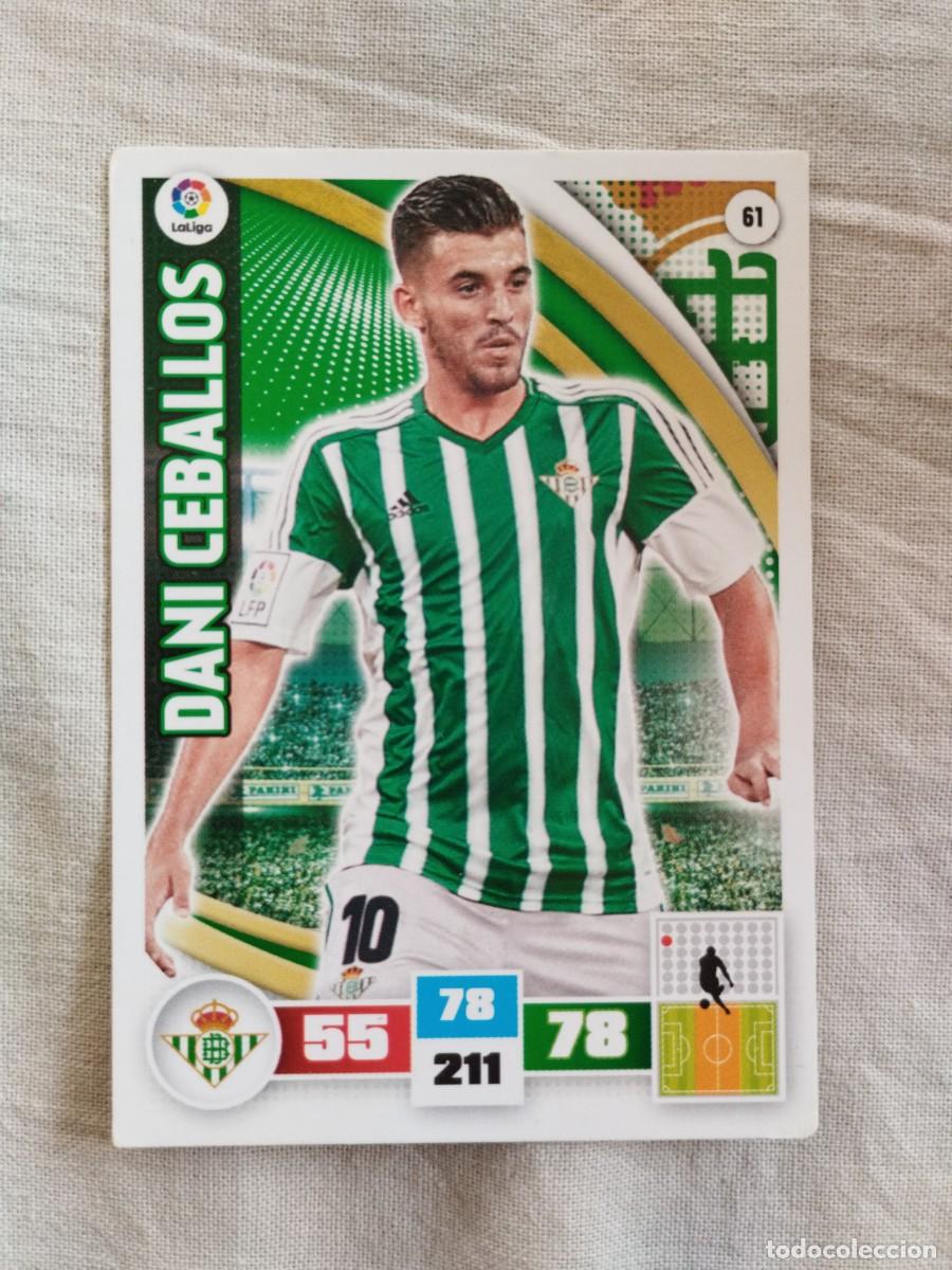 Cromos de f&uacute;tbol: Dani Ceballos Adrenalyn XL 2015-16