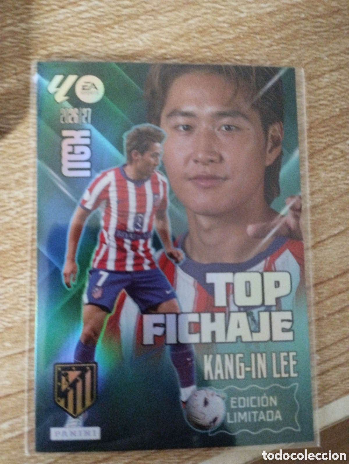 Cromos de f&uacute;tbol: MEGACRACKS 2026 2027 26 27 TOP FICHAJE KANG-IN LEE EDICION LIMITADA