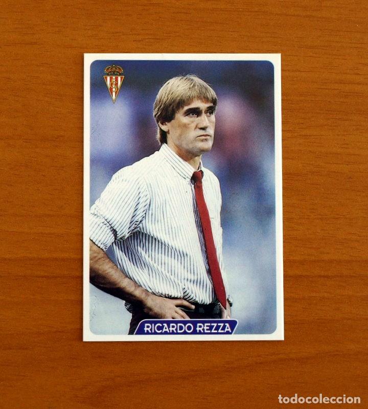 Cromos de f&uacute;tbol: Sporting de Gij&oacute;n -N&ordm; 308 Ricardo Rezza Entrenador-Las Fichas de la Liga 95-96-1995-1996-Mundicromo