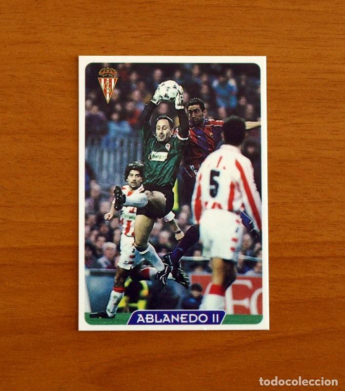 Cromos de f&uacute;tbol: Sporting de Gij&oacute;n -N&ordm; 309 Ablanedo II -Las Fichas de la Liga 95-96-1995-1996 -Mundicromo Sport