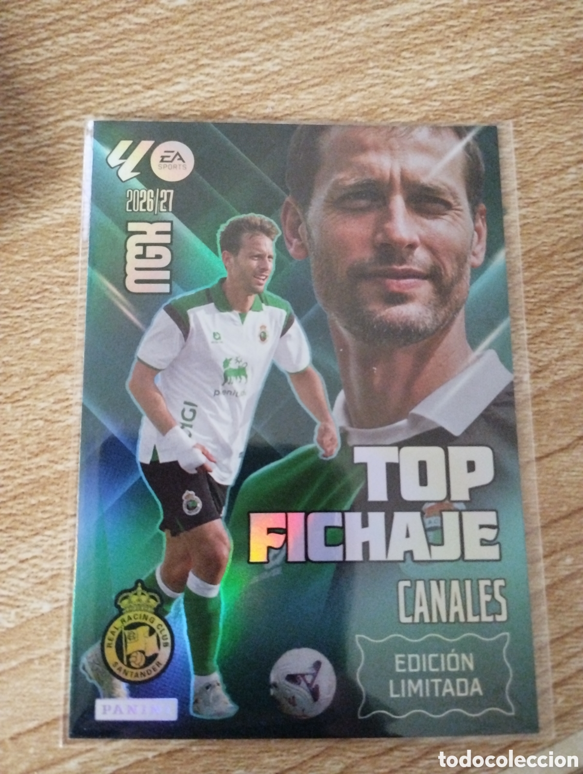 Cromos de f&uacute;tbol: MEGACRACKS 2026 2027 26 27 TOP FICHAJE CANALES EDICI&Oacute;N LIMITADA