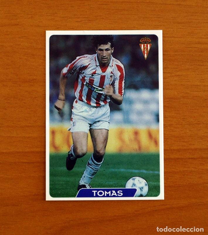 Cromos de f&uacute;tbol: Sporting de Gij&oacute;n -N&ordm; 315 Tom&aacute;s -Las Fichas de la Liga 95-96-1995-1996 -Mundicromo Sport