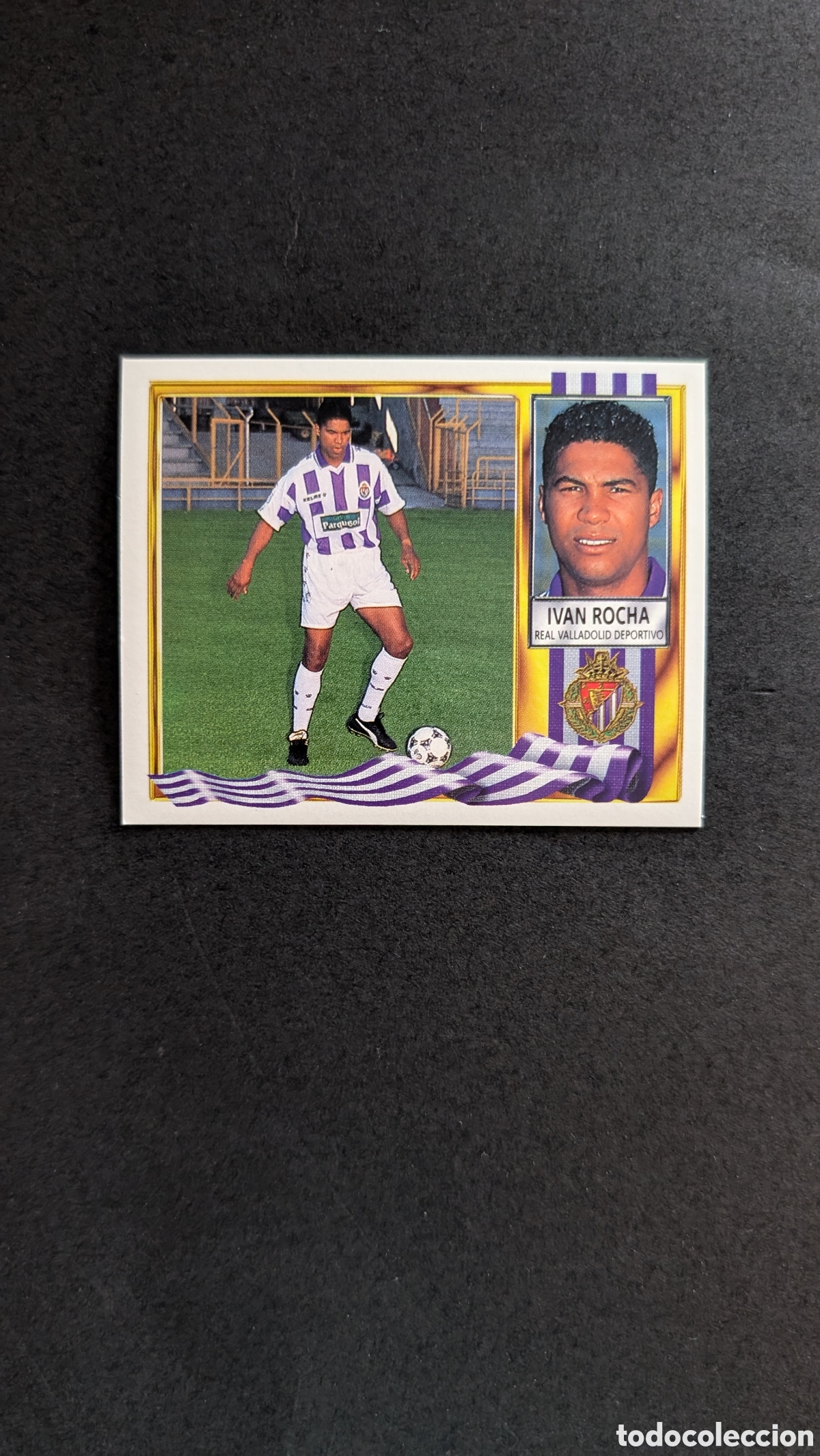 Figurine di Calcio: IVAN ROCHA VALLADOLID FICHAJE 34 LIGA ESTE 1995/96 95 96 NUNCA PEGADO SIN PEGAR
