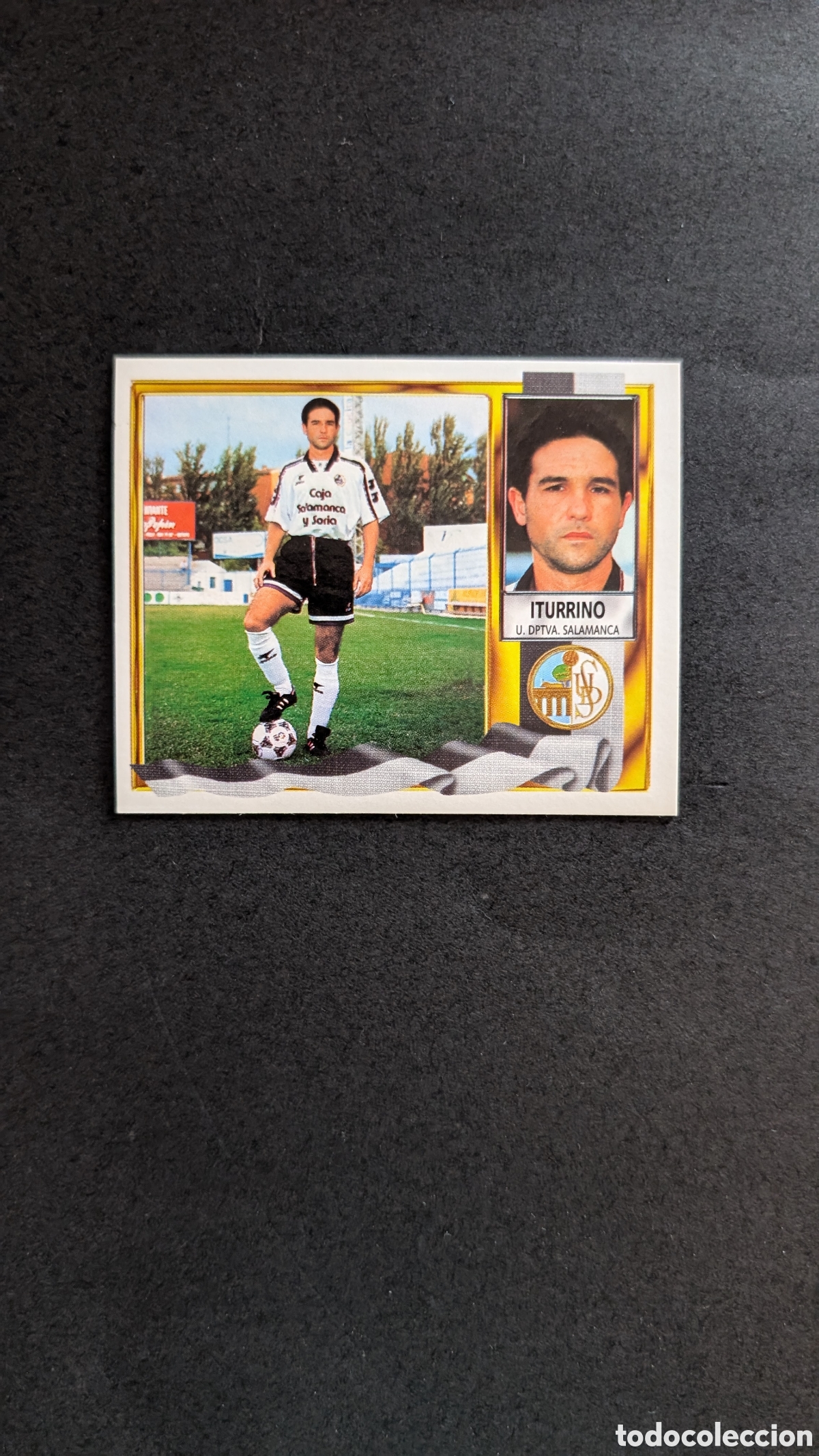 Cromos de Futebol: ITURRINO SALAMANCA FICHAJE 33 LIGA ESTE 1995/96 95 96 NUNCA PEGADO SIN PEGAR