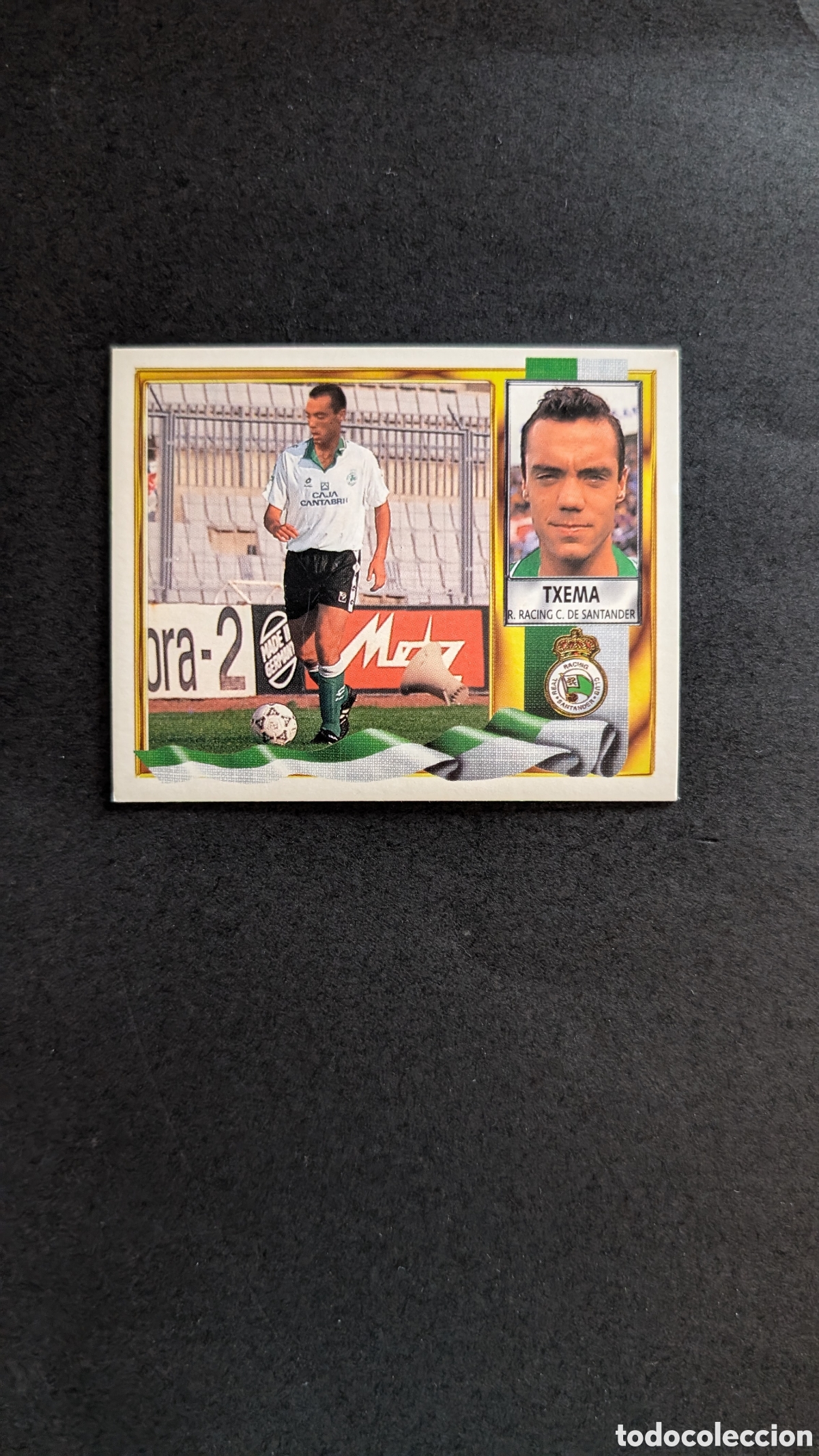Cromos de Futebol: TXEMA RACING SANTANDER VERSION FICHAJE 31 LIGA ESTE 1995/96 95 96 NUNCA PEGADO SIN PEGAR