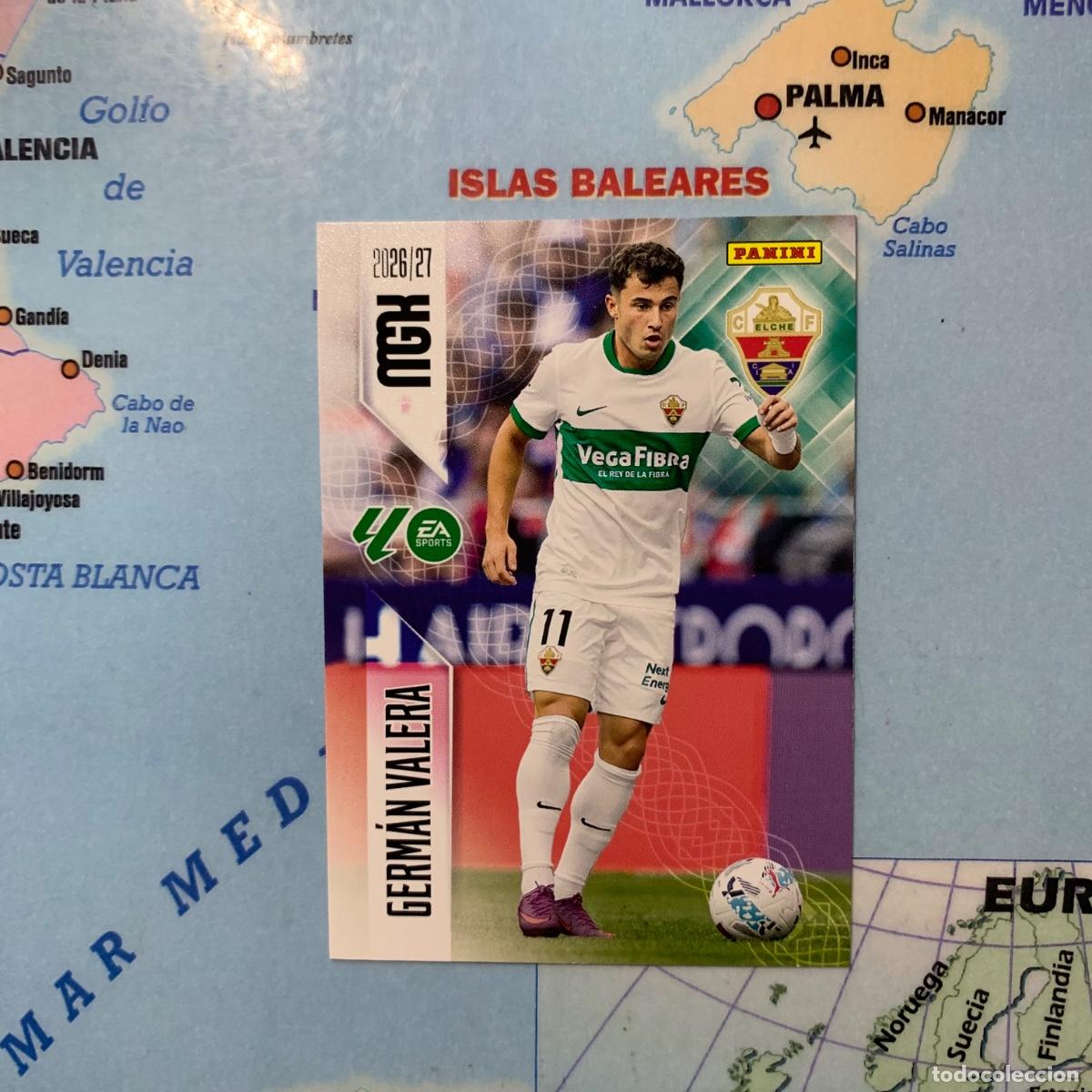 Cromos de f&uacute;tbol: Valera n&uacute;mero 153 del Elche megacracks 26-27 2026-2027
