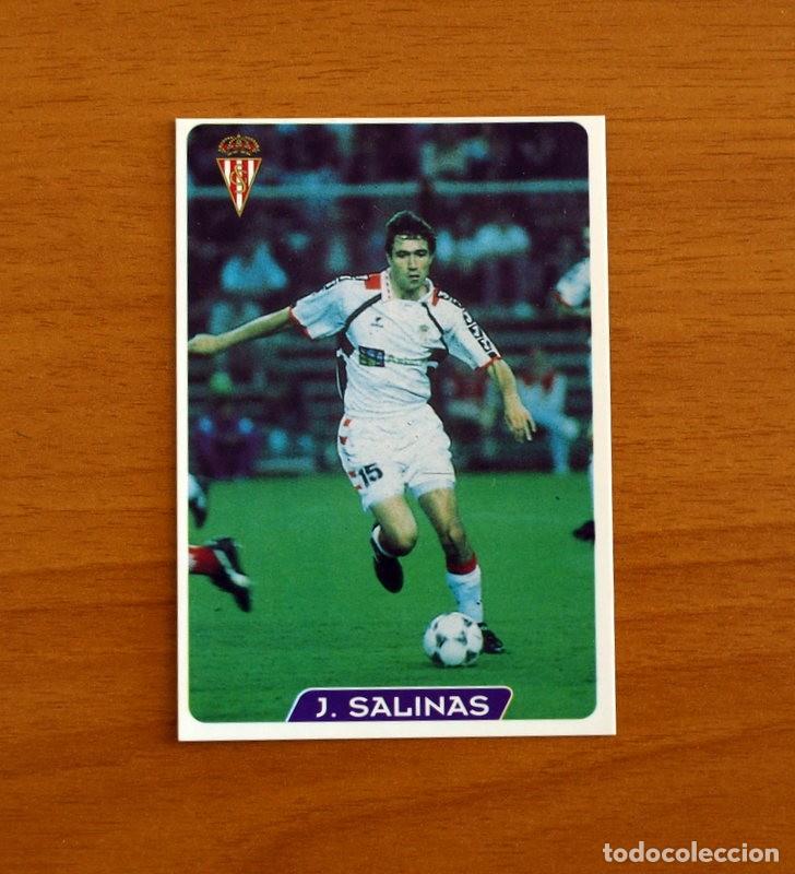 Cromos de f&uacute;tbol: Sporting de Gij&oacute;n-N&ordm; 319 Julio Salinas Error N&ordm; 219 -Las Fichas la Liga 95-96-1995-1996 -Mundicromo