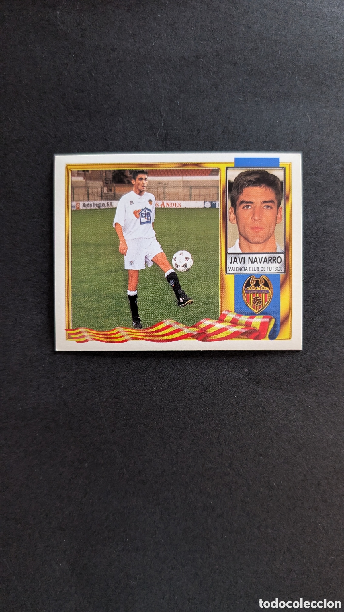 Cromos de Futebol: JAVI NAVARRO VERSION VALENCIA COLOCA LIGA ESTE 1995/96 95 96 NUNCA PEGADO SIN PEGAR