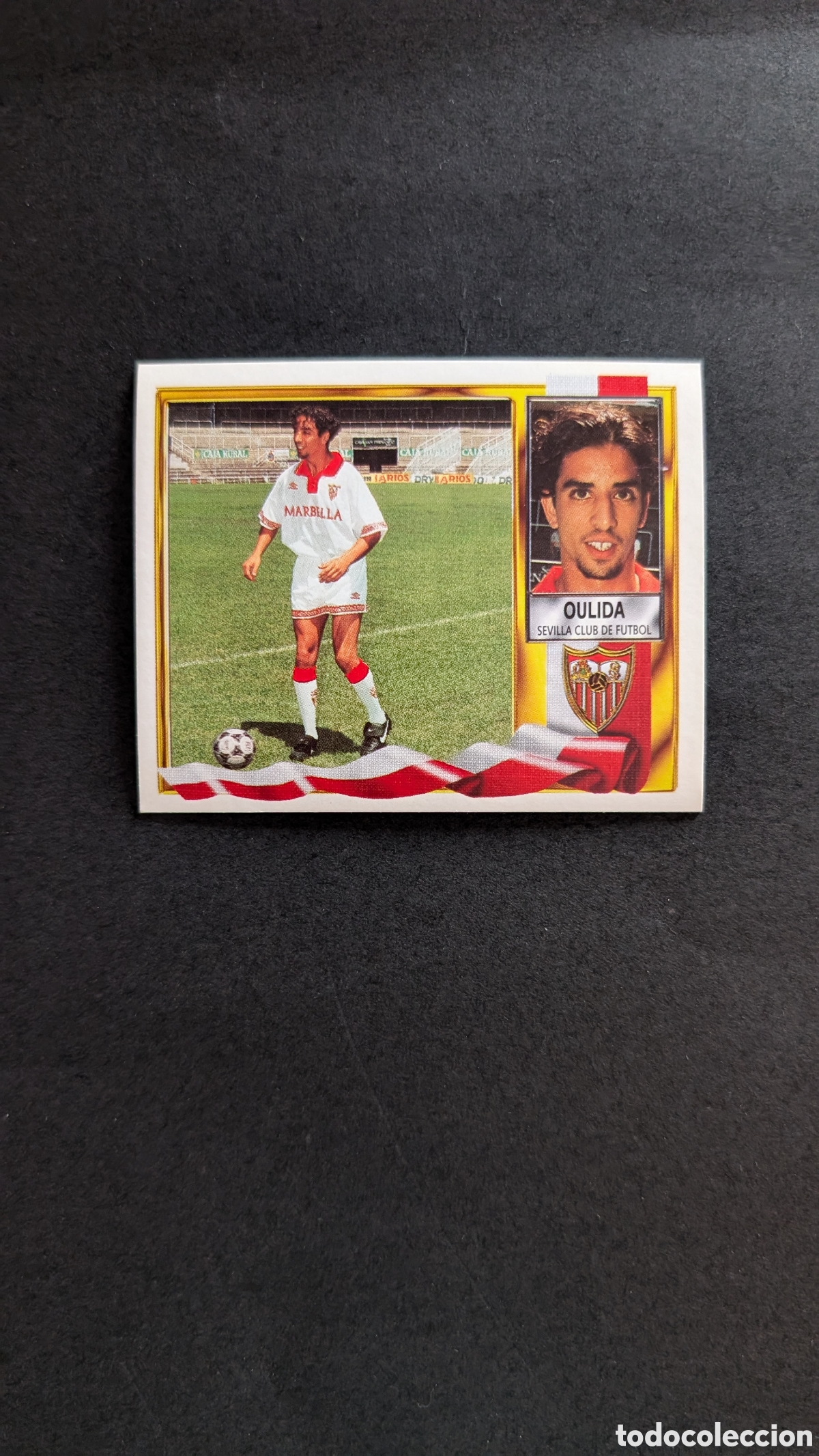 Cromos de Futebol: OULIDA VERSION SEVILLA COLOCA LIGA ESTE 1995/96 95 96 NUNCA PEGADO SIN PEGAR
