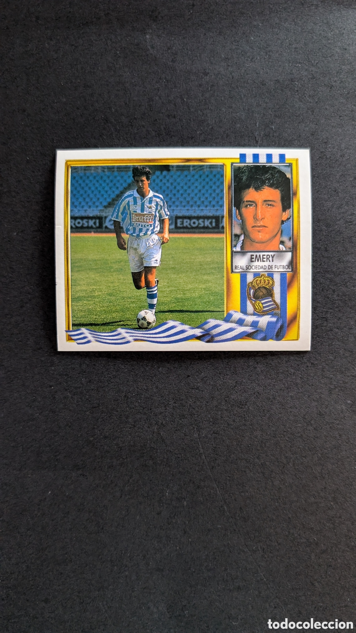 Fu&szlig;ball-Sticker: EMERY REAL SOCIEDAD COLOCA LIGA ESTE 1995/96 95 96 NUNCA PEGADO SIN PEGAR