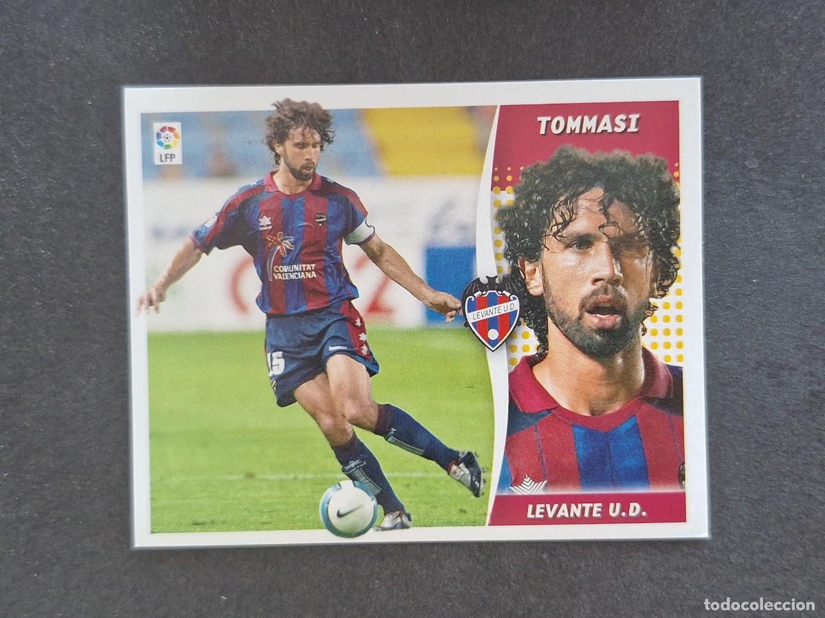 Cromos de f&uacute;tbol: L7 TOMMASI LEVANTE U. D. FICHAJE 32 LIGA ESTE 2006 2007 06 07 NUNCA PEGADO SIN PEGAR