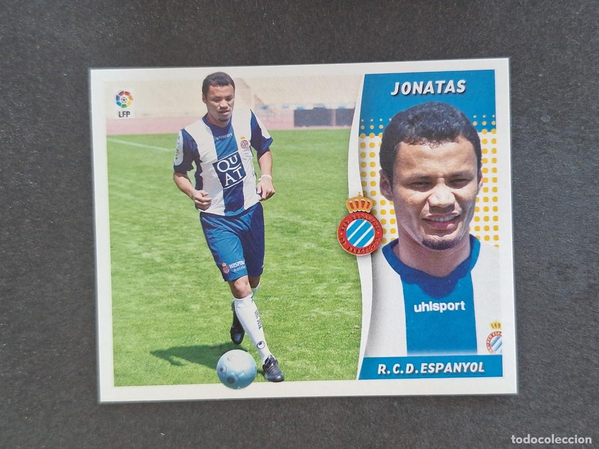 Cromos de f&uacute;tbol: L7 JONATAS R. C. D. ESPA&Ntilde;OL FICHAJE 35 LIGA ESTE 2006 2007 06 07 NUNCA PEGADO SIN PEGAR