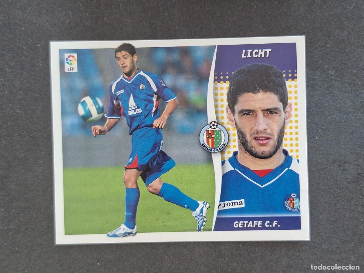 Cromos de f&uacute;tbol: L7 LICHT GETAFE C. F. FICHAJE 36 LIGA ESTE 2006 2007 06 07 NUNCA PEGADO SIN PEGAR