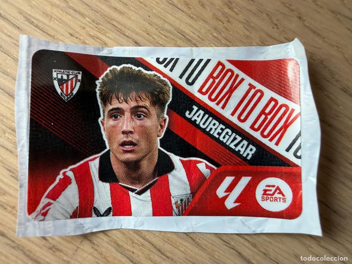 Figurine di Calcio: BOX TO BOX JAUREGIZAR ATHLETIC BILBAO 26 27 2026 2027 LIGA EA SPORTS CHICLES CHICLE ESTE SIN PEGAR