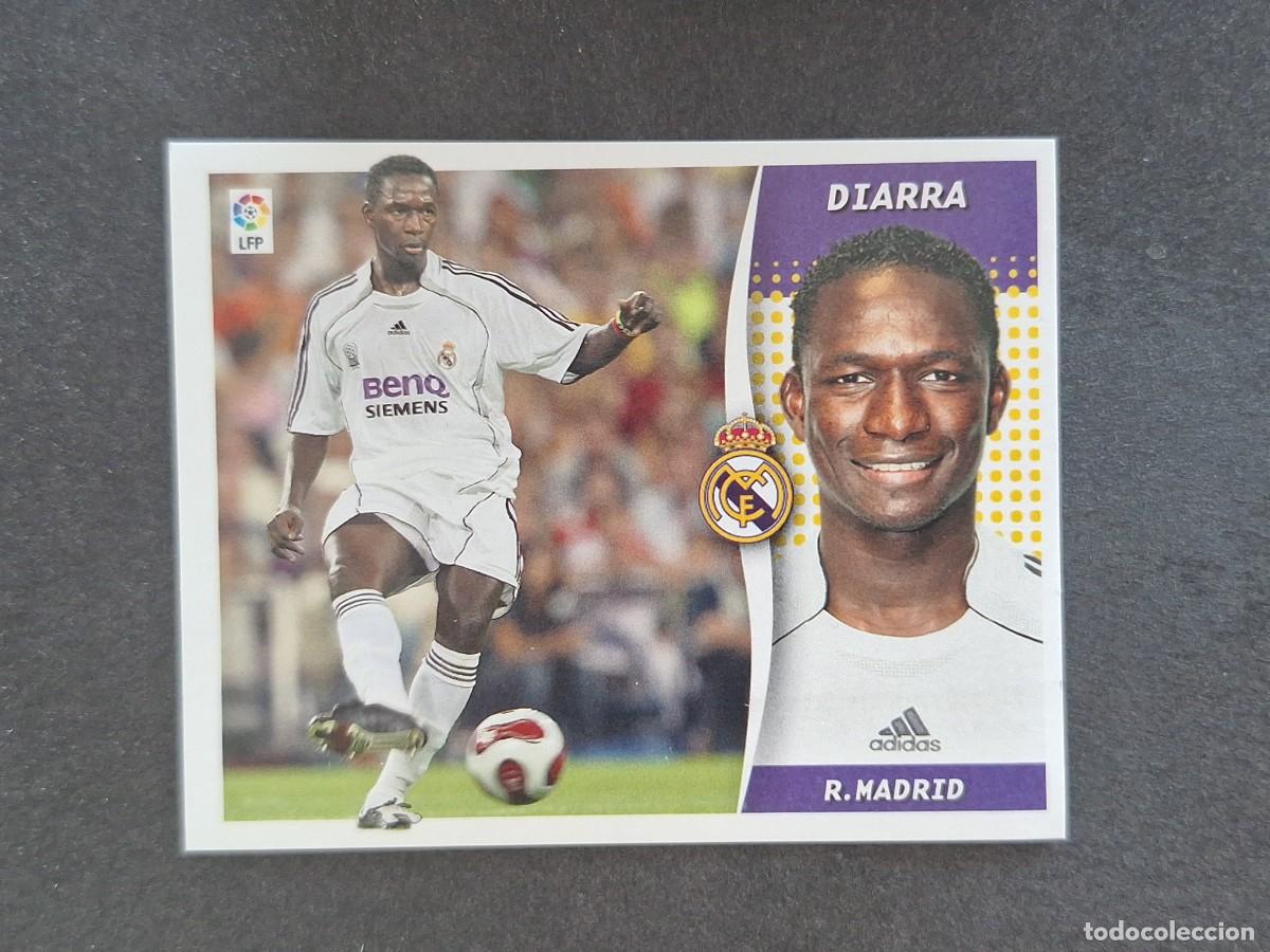 Figurine di Calcio: L7 DIARRA REAL MADRID FICHAJE 39 LIGA ESTE 2006 2007 06 07 NUNCA PEGADO SIN PEGAR