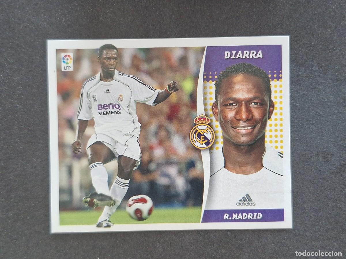 Figurine di Calcio: L7 DIARRA REAL MADRID FICHAJE 39 LIGA ESTE 2006 2007 06 07 NUNCA PEGADO SIN PEGAR