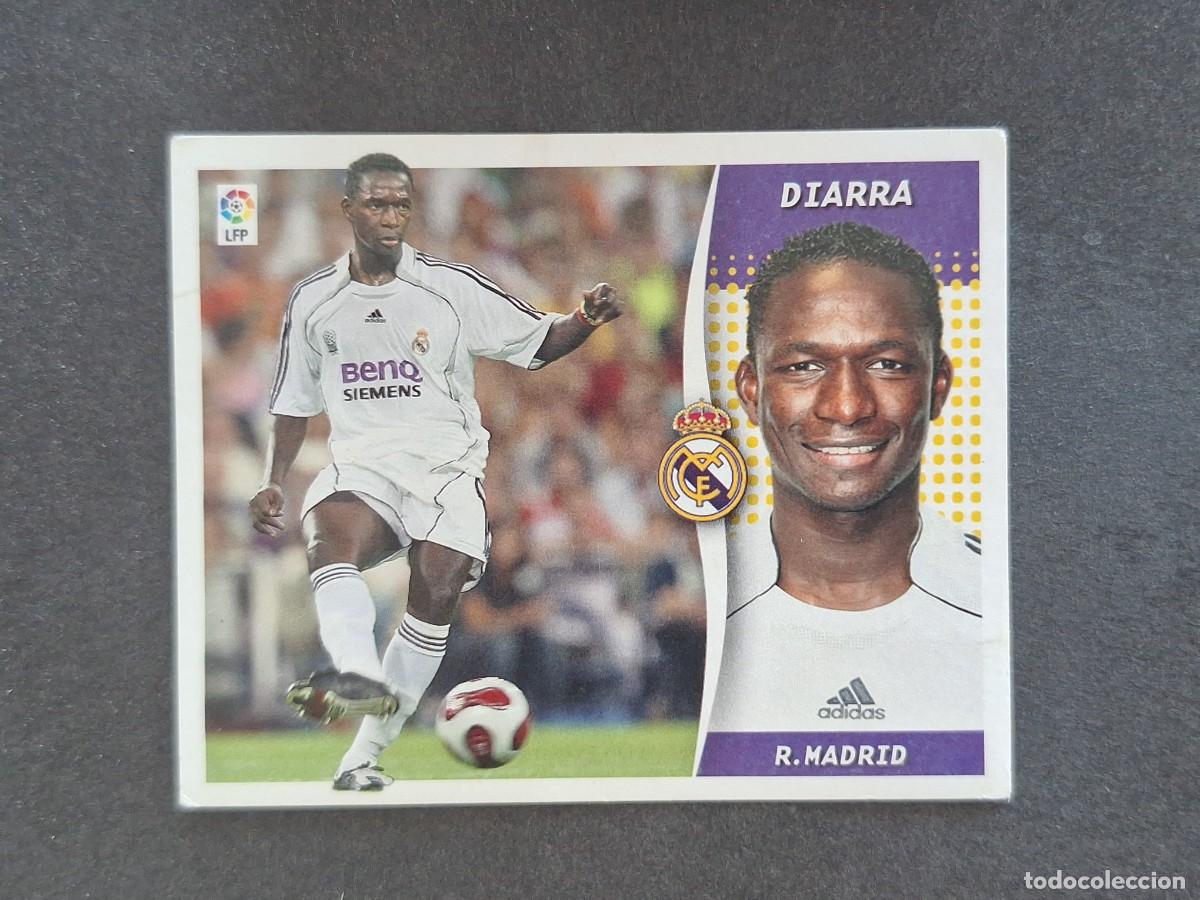 Figurine di Calcio: L7 DIARRA REAL MADRID FICHAJE 39 LIGA ESTE 2006 2007 06 07 NUNCA PEGADO SIN PEGAR