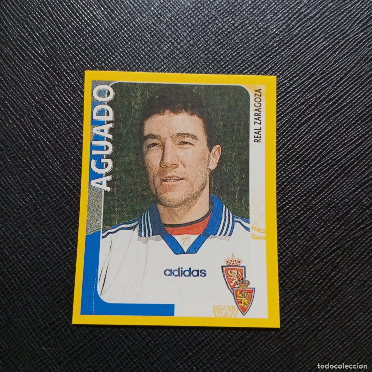 Figurine di Calcio: 486 AGUADO ZARAGOZA PANINI SUPER CAMPEONATO 1998 1999 FUTBOL 98 99 - SIN PEGAR - A216 PG235