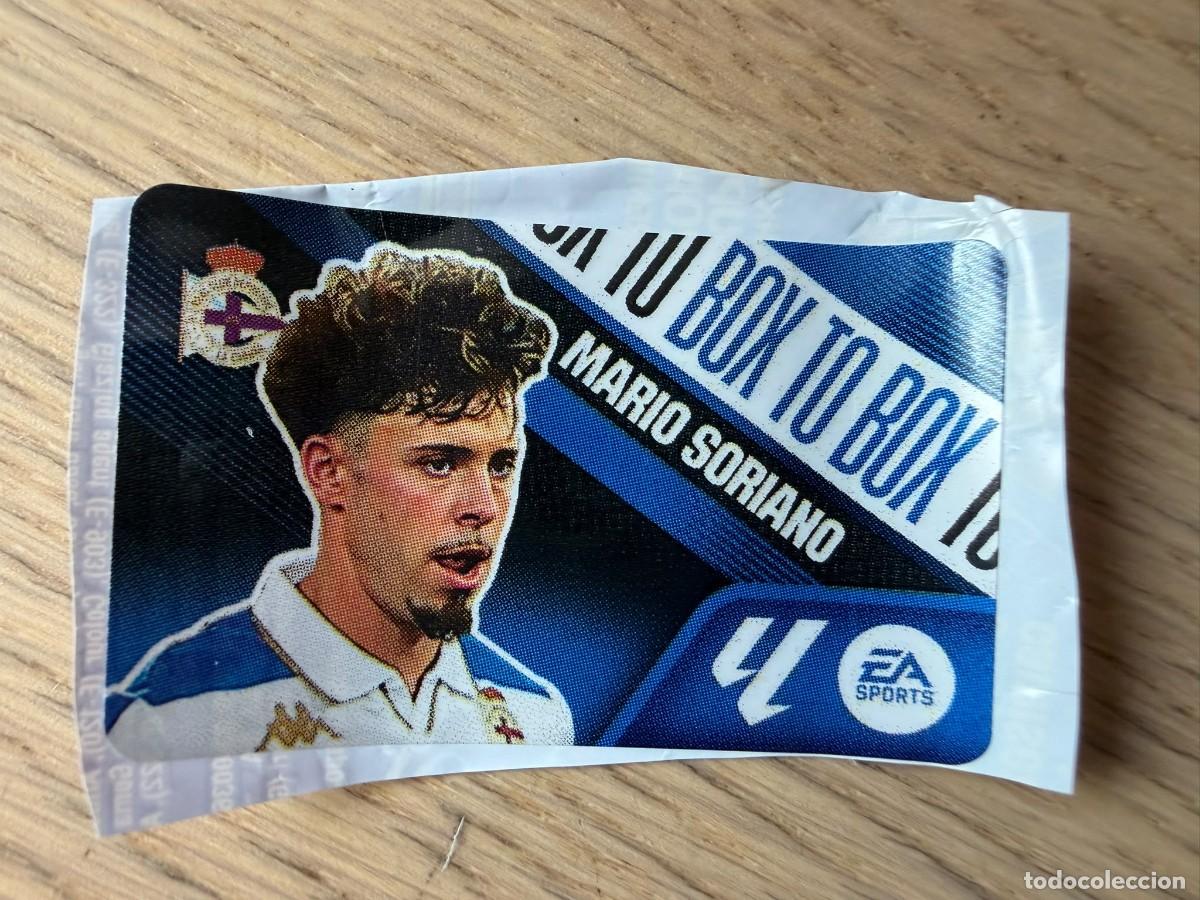 Figurine di Calcio: BOX TO BOX MARIO SORIANO DEPOR CORU&Ntilde;A 26 27 2026 2027 LIGA EA SPORTS CHICLES CHICLE ESTE SIN PEGAR