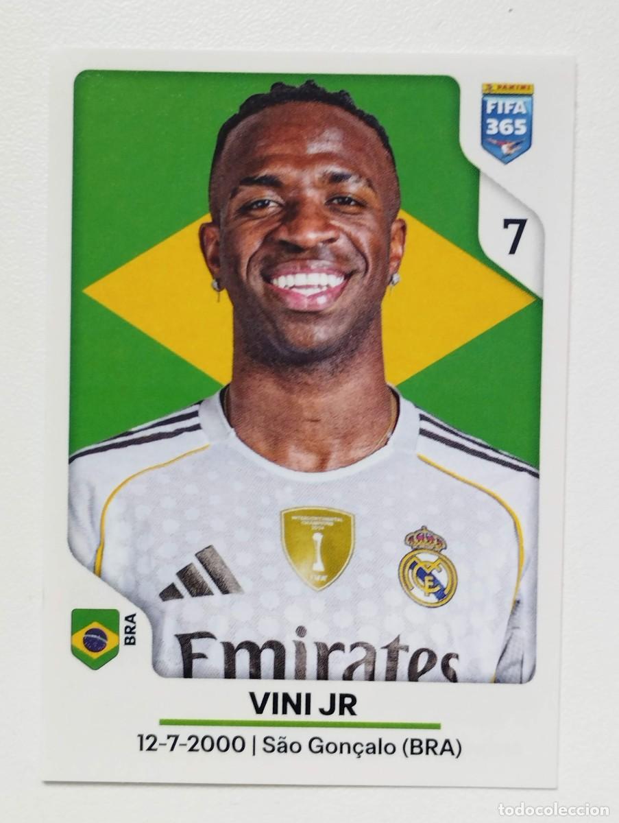 Figurine di Calcio: CROMO STICKER PANINI FIFA 365 2026 VINI VINICIUS JR 509 REAL MADRID
