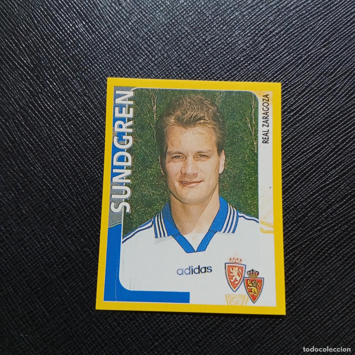 Fu&szlig;ball-Sticker: 488 SUNDGREN ZARAGOZA PANINI SUPER CAMPEONATO 1998 1999 FUTBOL 98 99 - SIN PEGAR - A216 PG235